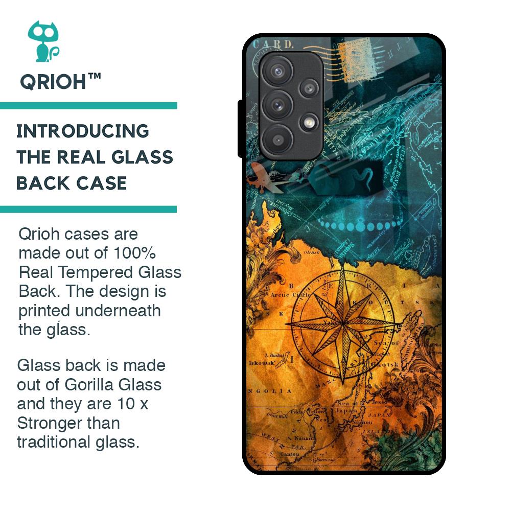 Architecture Map Glass Case for Samsung Galaxy A32