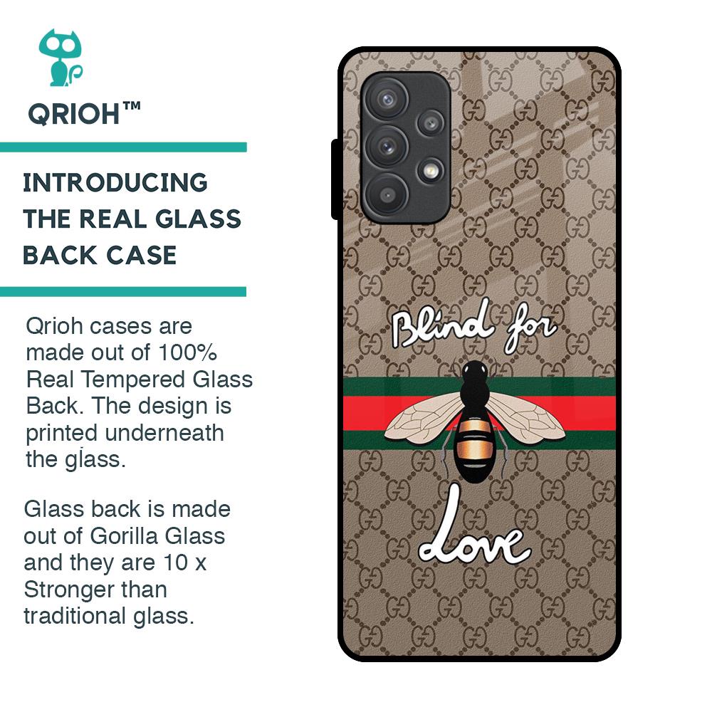 Blind For Love Glass Case for Samsung Galaxy A32