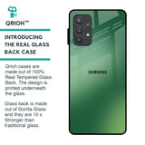 Green Grunge Texture Glass Case for Samsung Galaxy A32