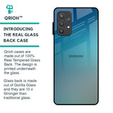 Sea Theme Gradient Glass Case for Samsung Galaxy A32