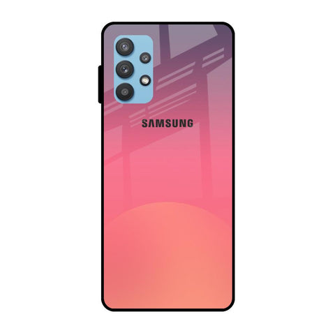 Sunset Orange Samsung Galaxy A32 Glass Cases & Covers Online