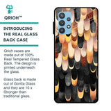 Bronze Abstract Glass Case for Samsung Galaxy A32
