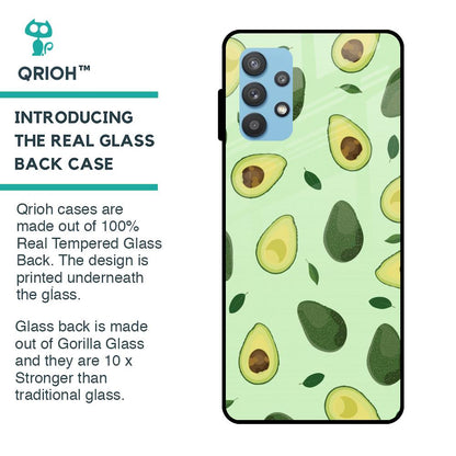 Pears Green Glass Case For Samsung Galaxy A32