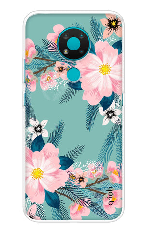 Wild flower Nokia 3.4 Back Cover