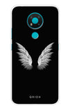 White Angel Wings Nokia 3.4 Back Cover