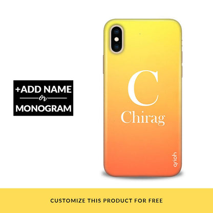 Tawny Ombre Customized Phone Cover