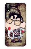 Nerdy Shinchan LG W11 Back Cover