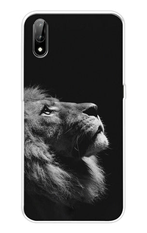 Lion Looking to Sky LG W11 Back Cover
