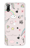 Unicorn Doodle LG W11 Back Cover