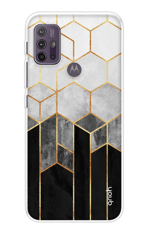 Hexagonal Pattern Motorola G10 Back Cover