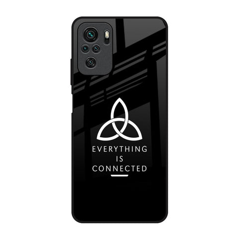 Everything Is Connected Redmi Note 10 Glass Back Cover Online