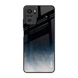 Black Aura Redmi Note 10 Glass Back Cover Online