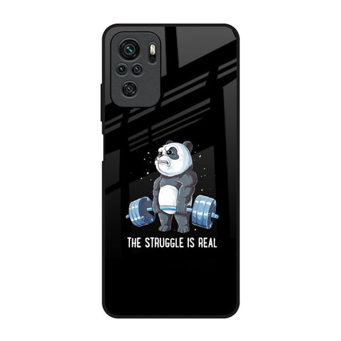 Real Struggle Redmi Note 10 Glass Back Cover Online