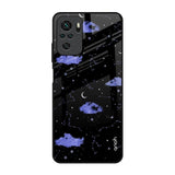 Constellations Redmi Note 10 Glass Back Cover Online