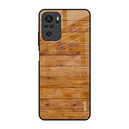Timberwood Redmi Note 10 Glass Back Cover Online