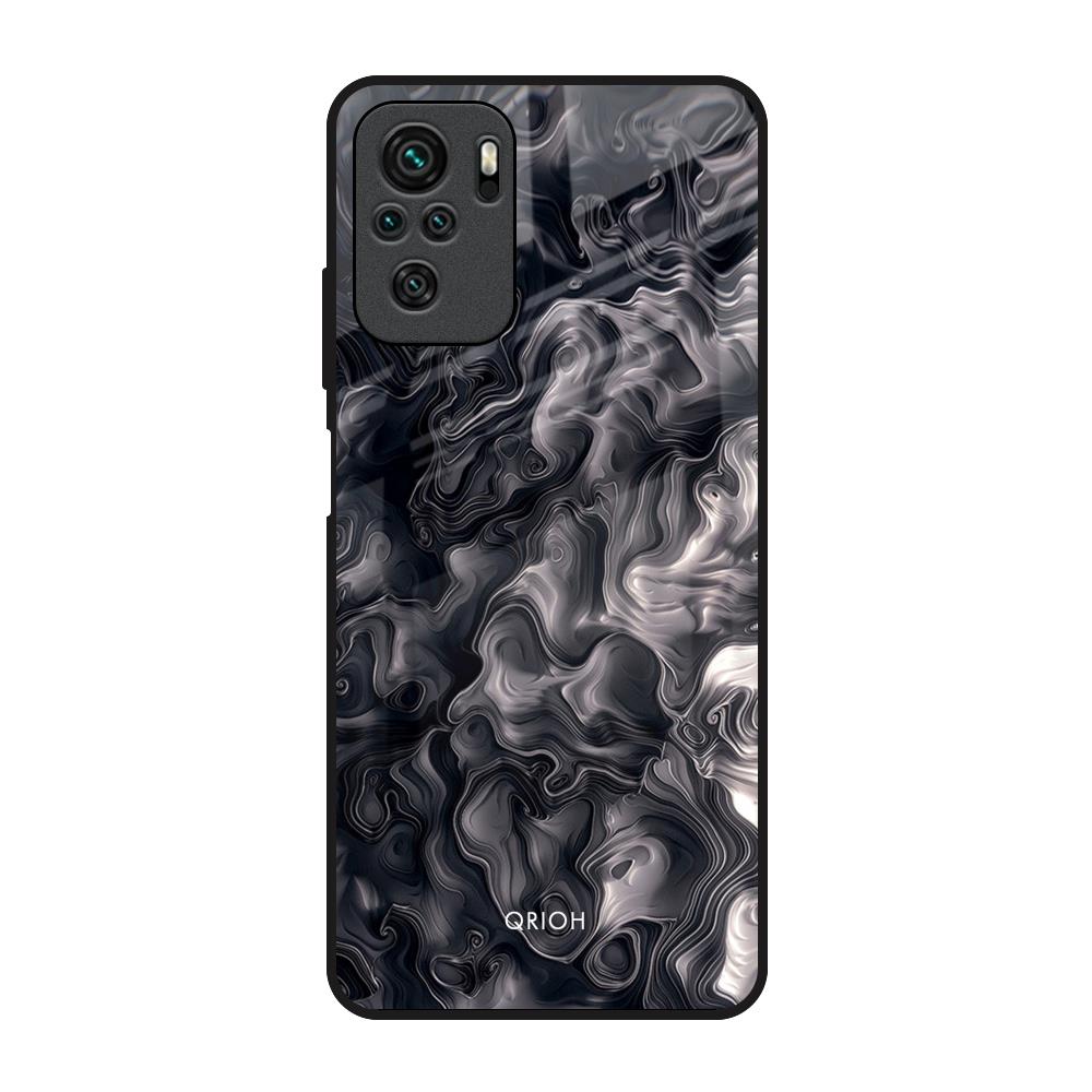 Cryptic Smoke Redmi Note 10 Glass Back Cover Online