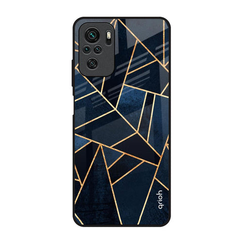 Abstract Tiles Redmi Note 10 Glass Back Cover Online