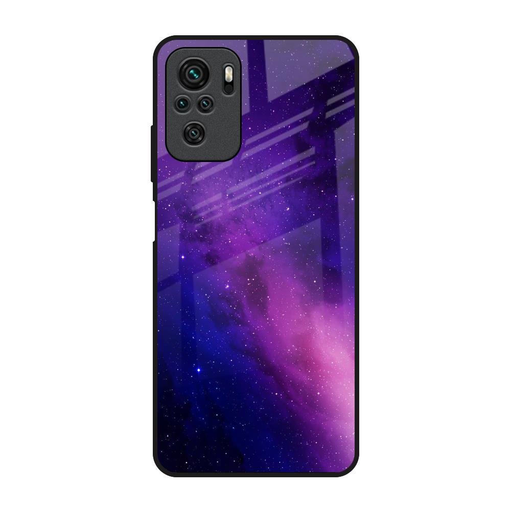 Stars Life Redmi Note 10 Glass Back Cover Online