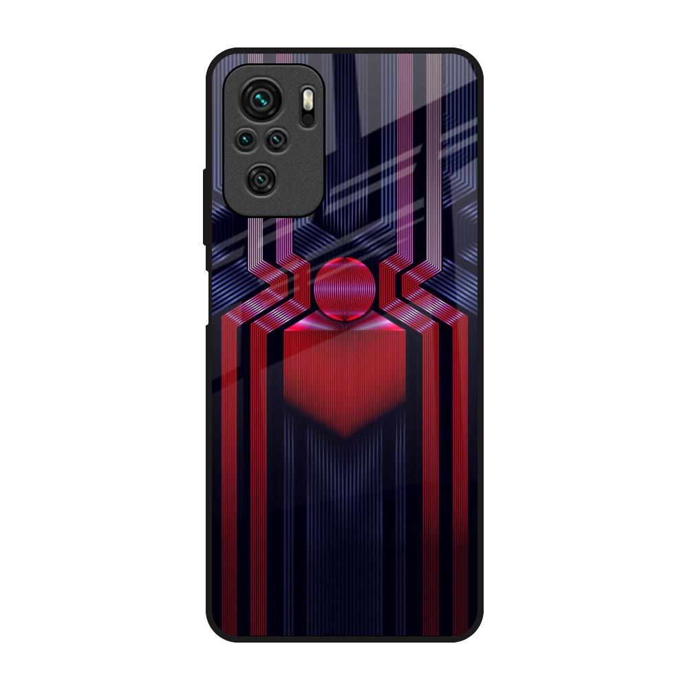 Super Art Logo Redmi Note 10 Glass Back Cover Online