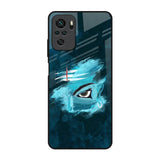 Power Of Trinetra Redmi Note 10 Glass Back Cover Online