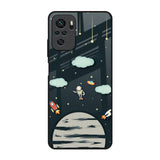 Astronaut Dream Redmi Note 10 Glass Back Cover Online