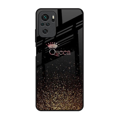 I Am The Queen Redmi Note 10 Glass Back Cover Online