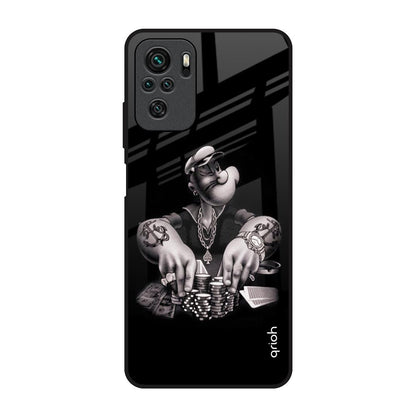 Gambling Problem Redmi Note 10 Glass Back Cover Online