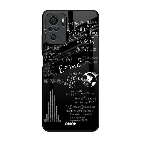 Funny Math Redmi Note 10 Glass Back Cover Online