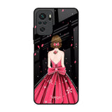 Fashion Princess Redmi Note 10 Glass Back Cover Online