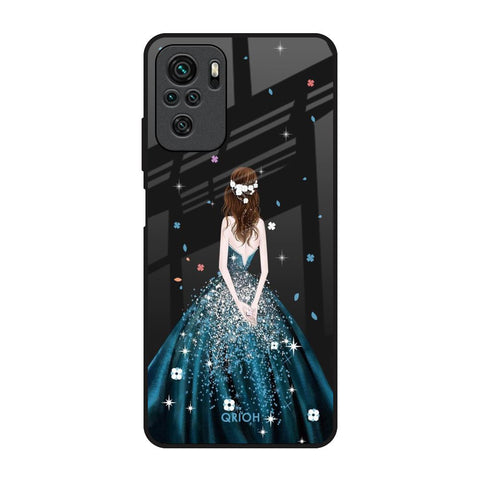 Queen Of Fashion Redmi Note 10 Glass Back Cover Online