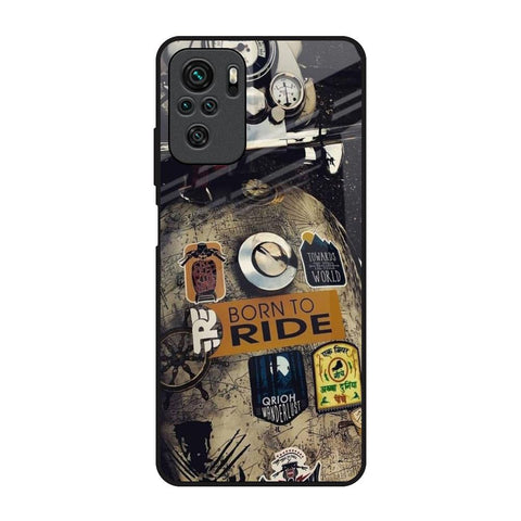 Ride Mode On Redmi Note 10 Glass Back Cover Online