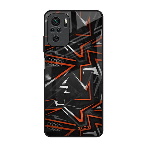 Vector Art Redmi Note 10 Glass Back Cover Online