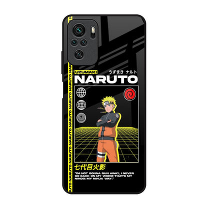 Ninja Way Redmi Note 10 Glass Back Cover Online