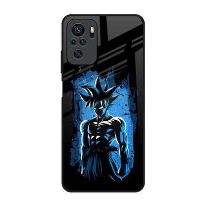 Splatter Instinct Redmi Note 10 Glass Back Cover Online