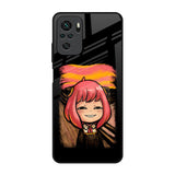 Spy X Family Redmi Note 10 Glass Back Cover Online