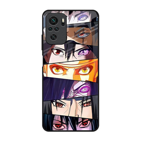 Anime Eyes Redmi Note 10 Glass Back Cover Online