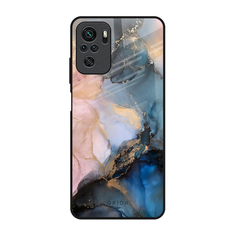 Marble Ink Abstract Redmi Note 10 Glass Back Cover Online