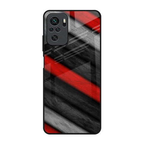 Soft Wooden Texture Redmi Note 10 Glass Back Cover Online