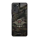 Army Warrior Redmi Note 10 Glass Back Cover Online
