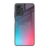 Rainbow Laser Redmi Note 10 Glass Back Cover Online