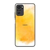Rustic Orange Redmi Note 10 Glass Back Cover Online
