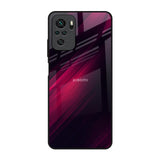 Razor Black Redmi Note 10 Glass Back Cover Online