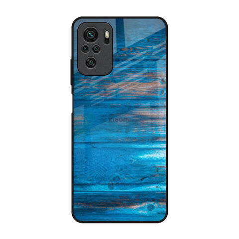 Patina Finish Redmi Note 10 Glass Back Cover Online