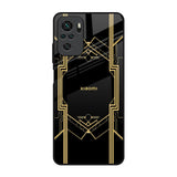 Sacred Logo Redmi Note 10 Glass Back Cover Online