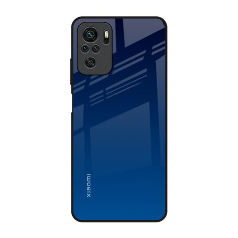 Very Blue Redmi Note 10 Glass Back Cover Online