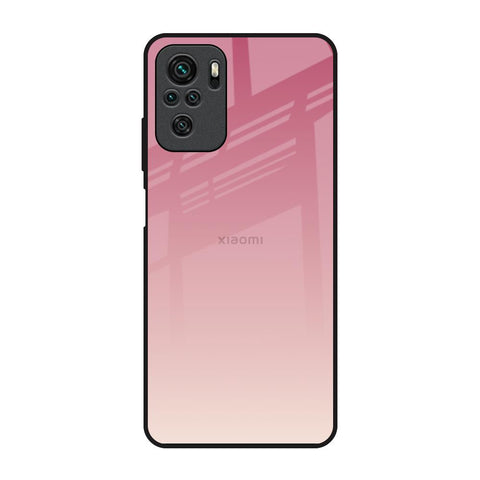 Blooming Pink Redmi Note 10 Glass Back Cover Online