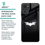 Super Hero Logo Glass Case for Redmi Note 10