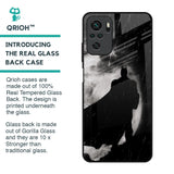 Dark Warrior Hero Glass Case for Redmi Note 10