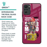 Gangster Hero Glass Case for Redmi Note 10