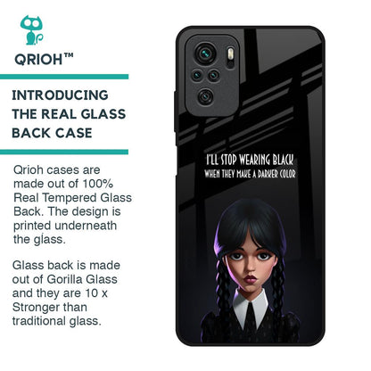Aesthetic Digital Art Glass Case for Redmi Note 10